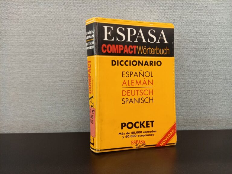 Spanisch/Deustch Wörterbuch